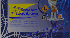 Desktop Screenshot of iluminacionesjesusnazareno.com